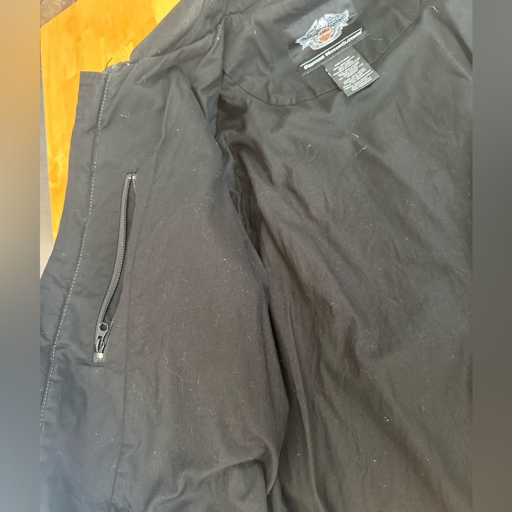 Harley-Davidson Black and Gray Bomber Jacket. Size XL. ❣️ - Picture 11 of 13